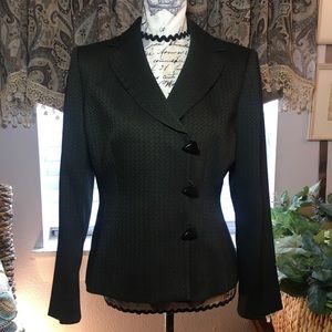 Tailored Black Women's Blazer Jacket